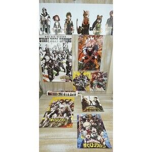My Hero Academia Anime 8 Movie Posters Various Sizes w/ Original Box